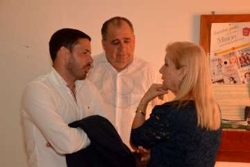 Procesión de Santiago Apóstol en Lomo Cementerio-Telde (Foto Francisco Javier Santana)